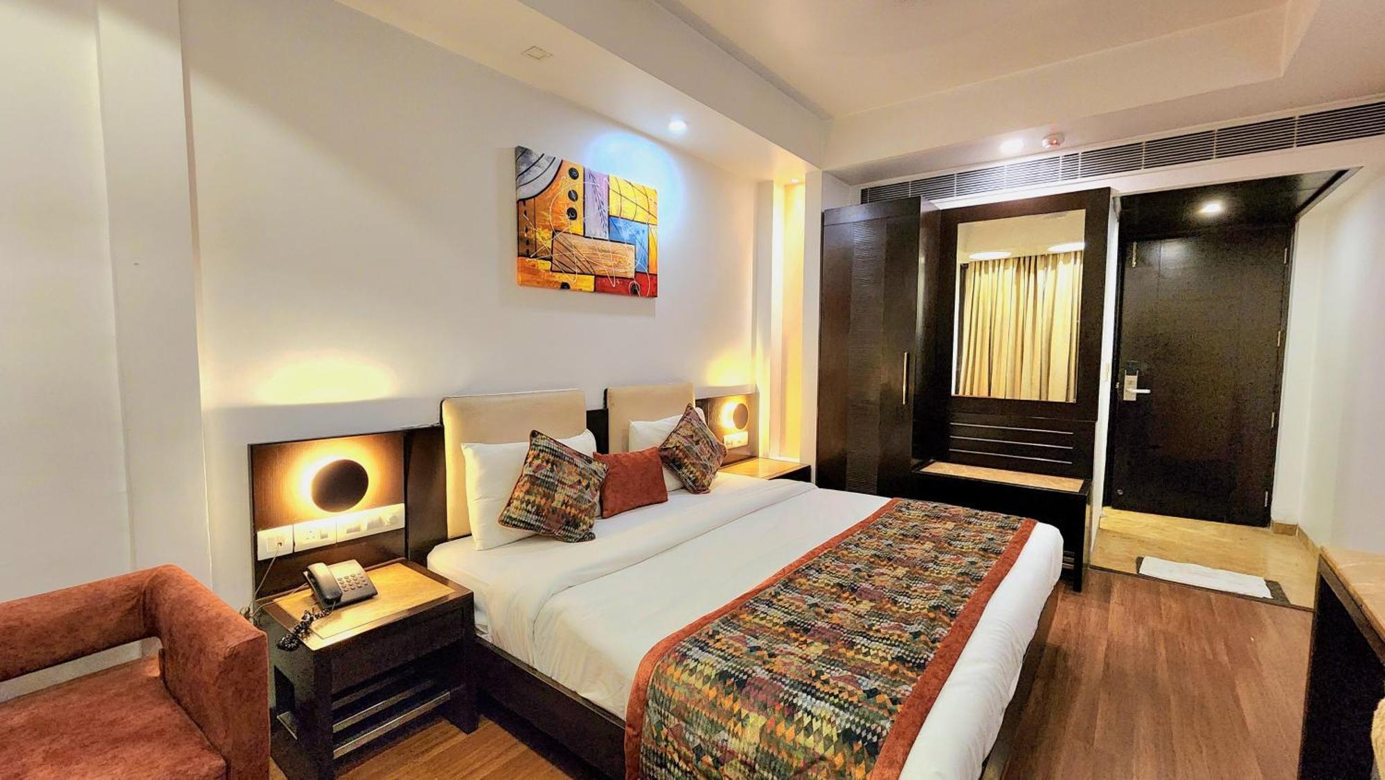 The Prime Balaji Deluxe At New Delhi Railway Station - Free Airport Pickup Hotel Luaran gambar