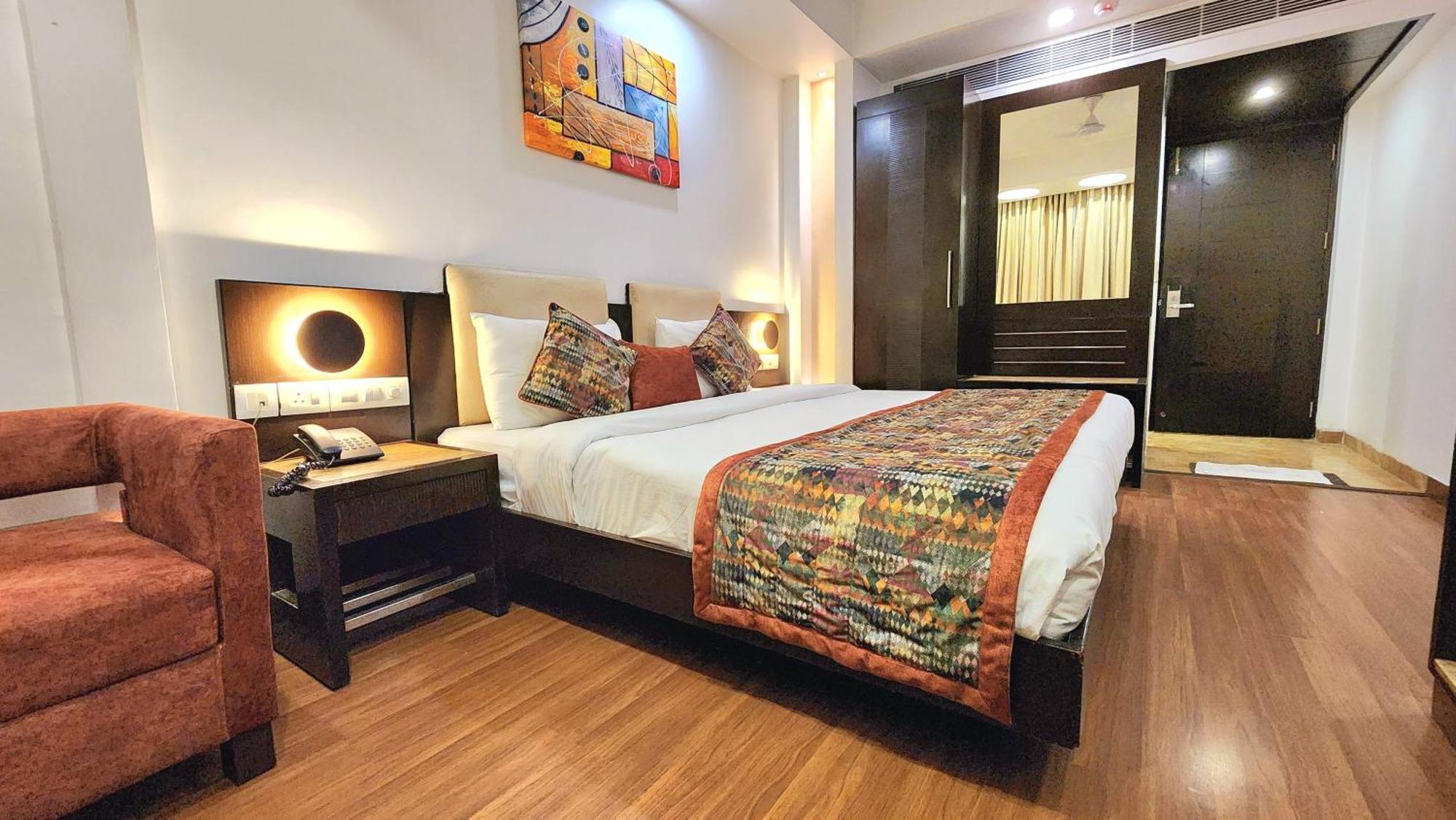 The Prime Balaji Deluxe At New Delhi Railway Station - Free Airport Pickup Hotel Luaran gambar